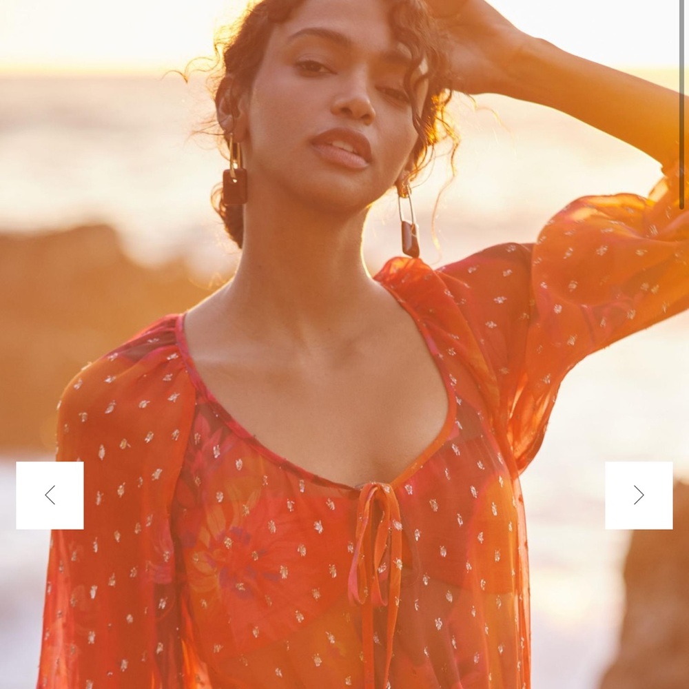 NWT ANTHROPOLOGIE gorgeous dress ! - Picture 2 of 10